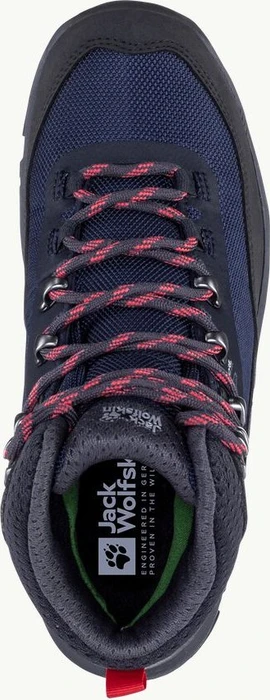 Jack Wolfskin Rebellion Guide Texapore Mid blue/coral (Damen)