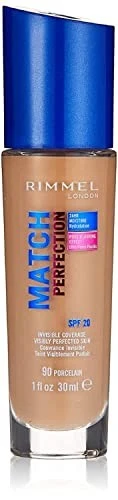 Rimmel Match Perfection Foundation 90 porcelain LSF20, 30ml