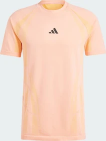 adidas Tennis Pro Seamless Aeroready FreeLift Funktionsshirt kurzarm semi pink spark/pink spark/semi spark (Herren)
