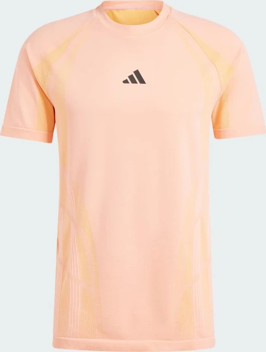 adidas Tennis Pro Seamless Aeroready FreeLift Funktionsshirt kurzarm semi pink spark/pink spark/semi spark (Herren)