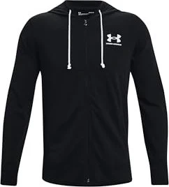 Under Armour Rival Terry Zip Hoodie black/onyx white (Herren)
