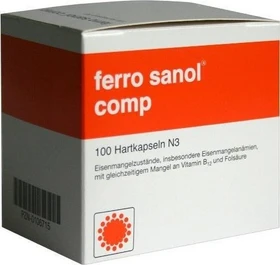 Ferro Sanol comp Hartkapseln, 100 Stück