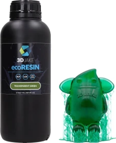 3DJake ecoResin Transparent Grün, 1.00kg
