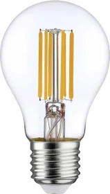 LightMe LED-Filament Birne E27 10.5W/827 warmweiß
