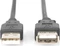 Digitus USB 2.0 Verbindungskabel, USB-A [Stecker] auf USB-A [Buchse], 1.8m schwarz Vorschaubild
