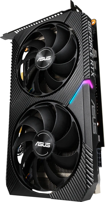 ASUS Dual GeForce RTX 2070 Mini, DUAL-RTX2070-8G-MINI, 8GB GDDR6, DVI, HDMI, DP