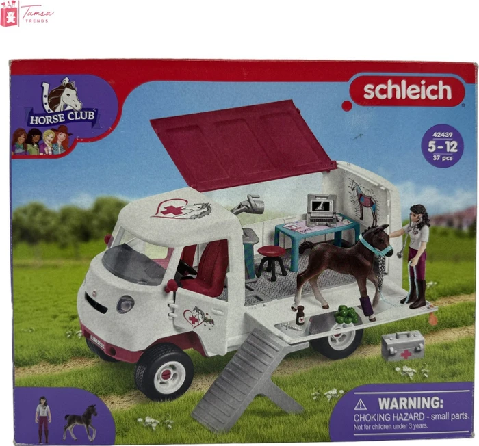 Schleich Horse Club - Mobile Tierärztin mit Hannoveraner Fohlen