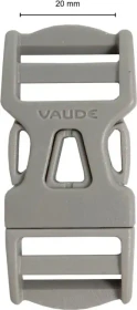 Vaude Dual Adjust 20mm Ersatzschnalle pebbles