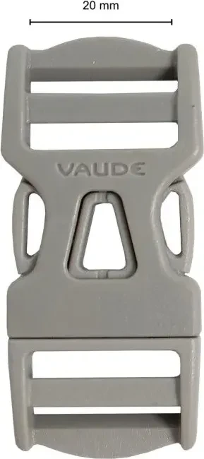 Vaude Dual Adjust 20mm Ersatzschnalle pebbles