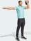 adidas Gym+ Training 3-Streifen Funktionsshirt kurzarm mint tone mel (Herren) Vorschaubild