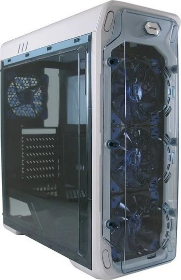 LC-Power Gaming 988W Blue Typhoon, Acrylfenster