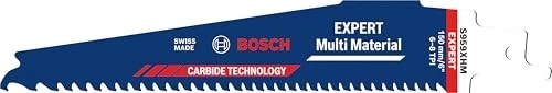 Bosch Professional EXPERT Medium-Thick Tough Metal S1155HHC Säbelsägeblatt 6.8TPI, 150x1.25mm, 1 Stück