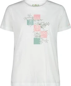 CMP T-Shirt kurzarm bianco/rose (Damen)