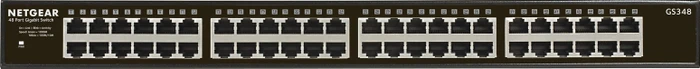 Netgear SOHO GS300 Rackmount Gigabit Switch, 48x RJ-45