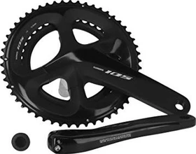 Shimano 105 FC-R7000 53/39 Zähne Kurbelgarnitur 175mm silky black