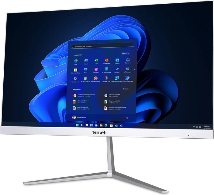 Wortmann Terra All-in-One-PC 2400 Greenline Non-Touch, Core i5-1335U, 8GB RAM, 500GB SSD, EU
