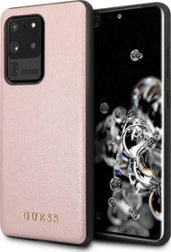 Guess Hard Cover Iridescent für Samsung Galaxy S20 Ultra rosegold