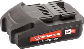 Rothenberger RO BP18/2 Werkzeug-Akku 18V, 2.0Ah, Li-Ionen [2.0Ah] [36Wh]