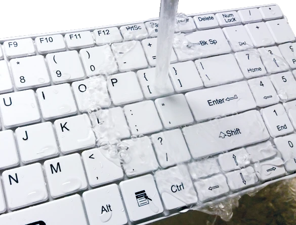 Man & Machine Its Cool Keyboard, weiß, USB, DE
