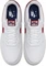 Nike Air Force 1 white/blue void/gum medium brown/team red (Herren) Vorschaubild