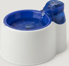 ebi Aqua Fresh Wasserspender für Hund und Katze, weiß/blau