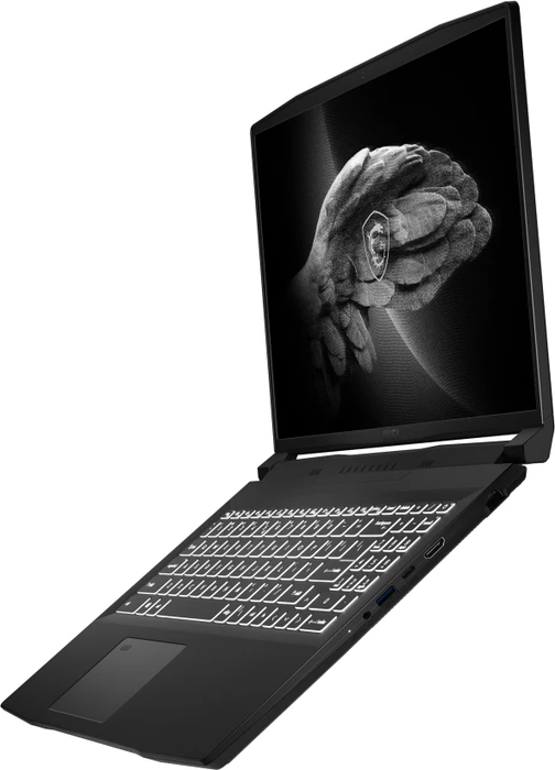 MSI Creator M16 A11UC-662, Core Black, Core i7-11800H, 16GB RAM, 1TB SSD, GeForce RTX 3050, DE
