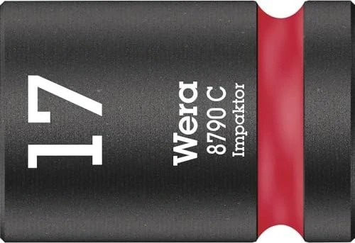 Wera 8790 C Impaktor Außensechskant Steckschlüssel 1/2", 17x38mm