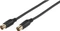Vivanco Antennen-Kabel, Koax-Stecker - Koax-Kupplung, 90dB, 3m, schwarz Vorschaubild