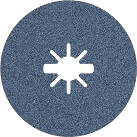 Bosch Professional X-LOCK R574 Best for Metal Fiberschleifscheibe K80, 125x22.23mm, 1 Stück