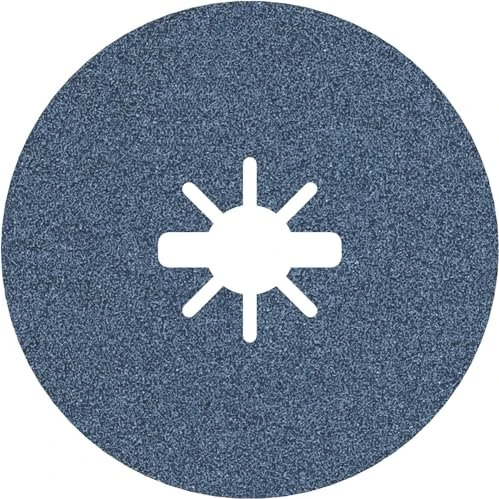 Bosch Professional X-LOCK R574 Best for Metal Fiberschleifscheibe K80, 125x22.23mm, 1 Stück