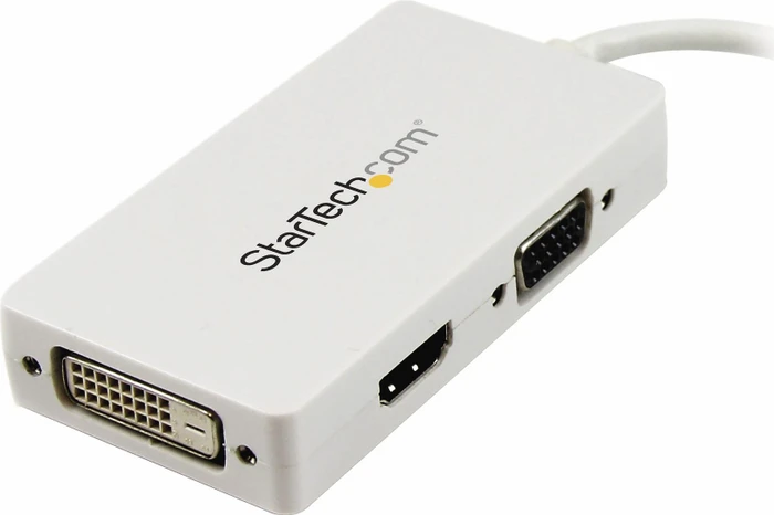 StarTech Mini DisplayPort auf HDMI/VGA/DVI Adapter, weiß