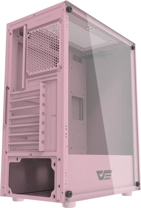 DarkFlash DK100 Pink, Glasfenster