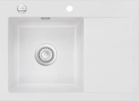 systemceram Mera 70 Einbau Becken links satin