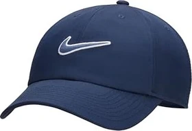Nike Club unstrukturierte Swoosh Kappe midnight navy