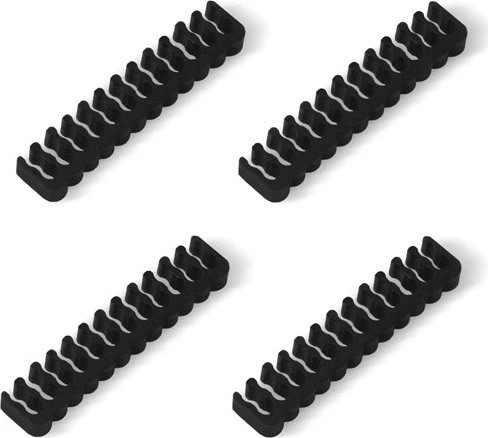 SilverStone PP07E Serie P07E-MBB, 24-Pin ATX Verlängerungskabel, 300mm, sleeved schwarz