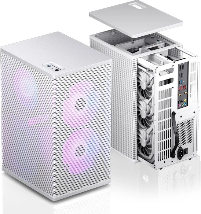 Jonsbo VR3 White, weiß, Mini-ITX