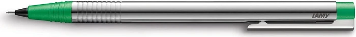 Lamy logo Edelstahl Druckbleistift HB 0.7mm graphit, silber/grün