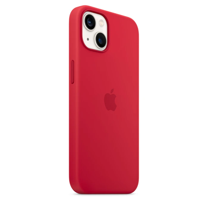 Apple Silikon Case mit MagSafe für iPhone 13 (PRODUCT)RED