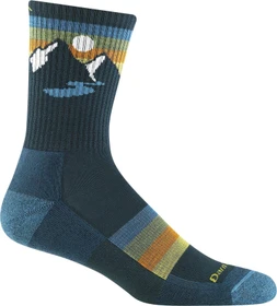 Darn Tough Sunset Ridge Micro Crew Lightweight Wandersocken bottle (Herren)