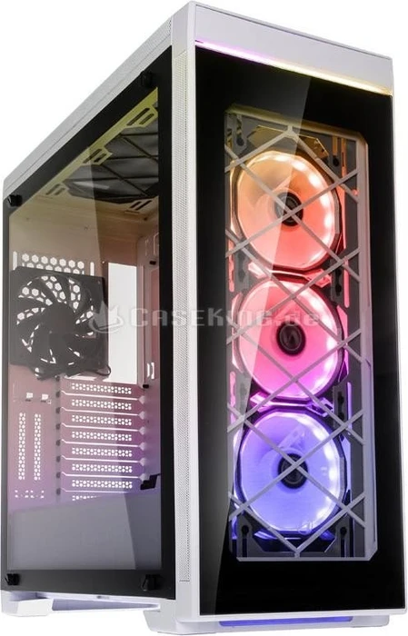 Lian Li Alpha 550W weiß, Glasfenster