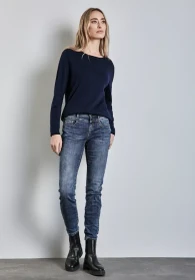 Street One York Jeans mid blue wash (Damen)
