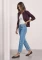 Street One Strick-Look Jacke mit dekorativen Knöpfen Strickjacke rustic rouge (Damen) Vorschaubild