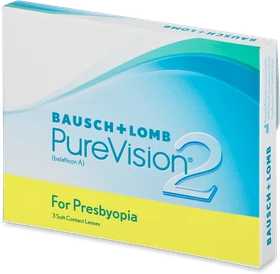 Bausch&Lomb PureVision 2 HD for Presbyopia, -6.00 Dioptrien, 3 Stück
