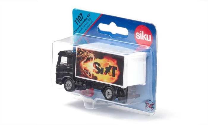 SIKU Super LKW mit Kofferaufbau Sixt (1107) – Bild 6