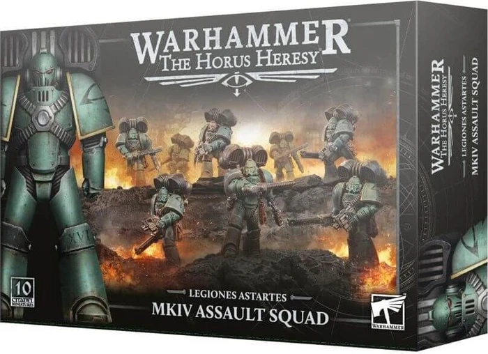 Games Workshop Warhammer The Horus Heresy: Legions Imperialis - Legiones Astartes - MKIV Assault Squad