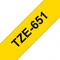 Brother TZe-651 Beschriftungsband, 24mm, schwarz/gelb Vorschaubild