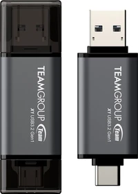 TeamGroup X1 64GB, USB-A + USB-C, USB 3.2 Gen 1×1