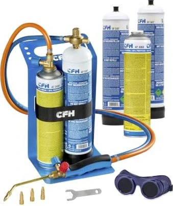 CFH Schweiß-Fix LM 3100 Gas-Lötbrenner Set