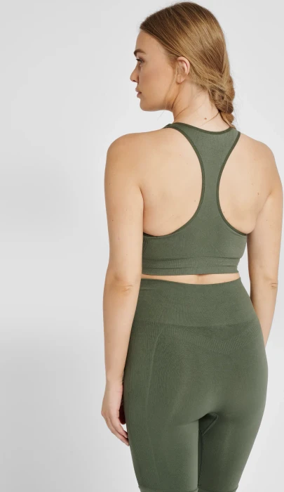 hummel Seamless Sports Top Funktionsshirt ärmellos thyme (Damen)