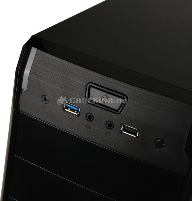 AeroCool V3X Advance Black Edition, schallgedämmt